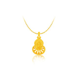 999 Gold Heavenly Gourd Abacus Pendant
