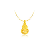 999 Gold Heavenly Gourd Abacus Pendant
