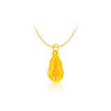 999 Gold Luxe Gourd Pendant