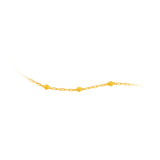 999 Gold Petite Rose Bracelet