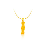 999 Gold Prosperity Bamboo Pendant