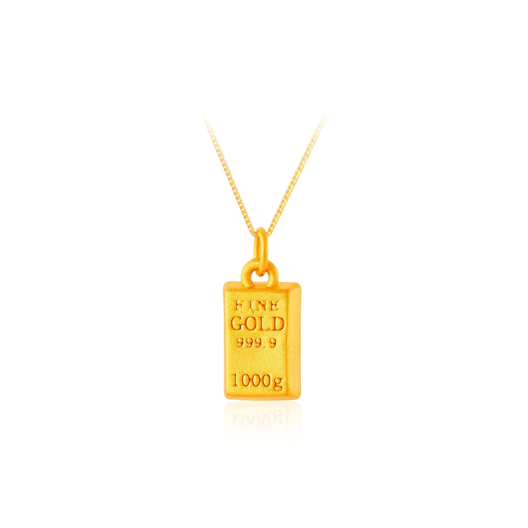 999 Gold 錢多多 Qian Duo Duo GET RICH Pendant