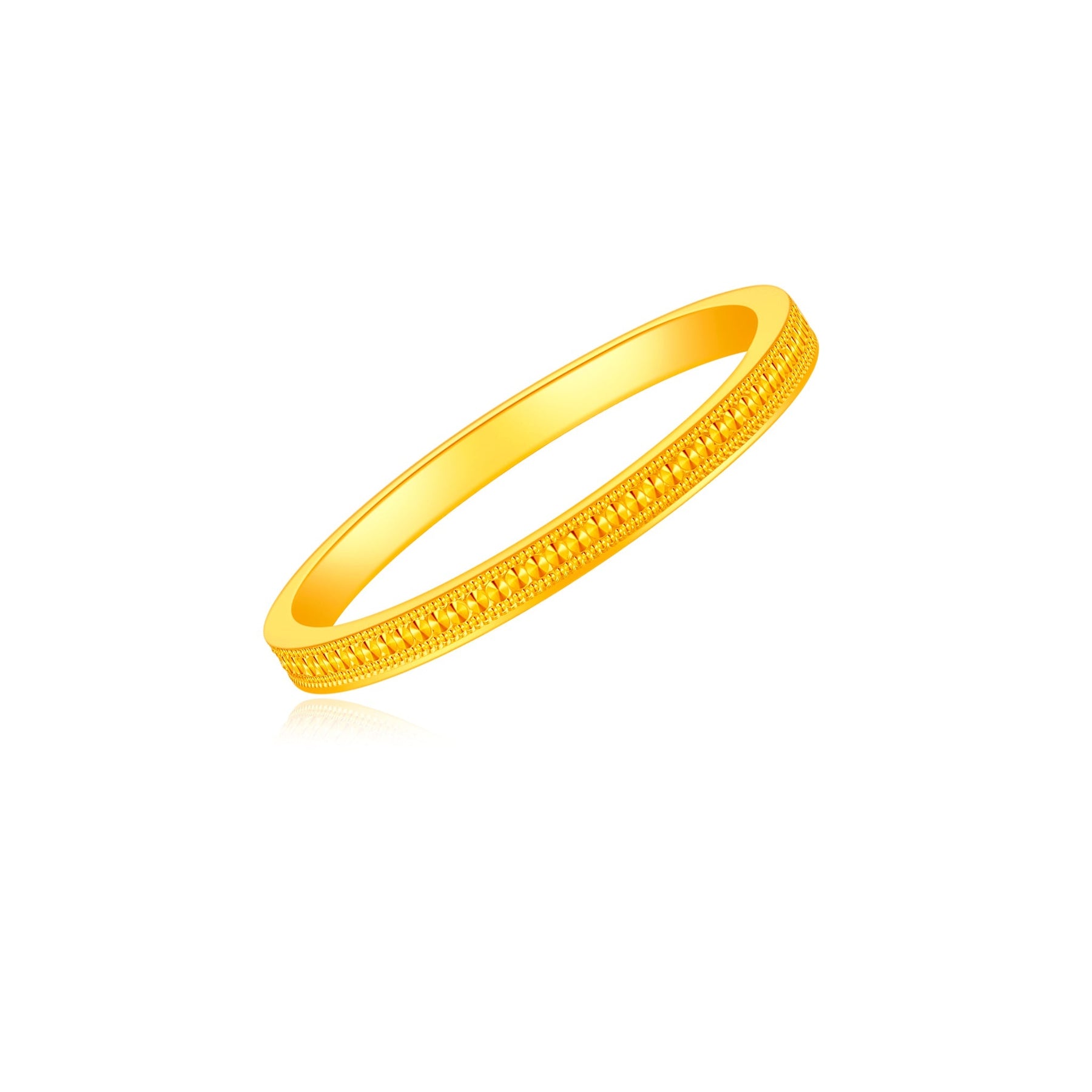 999 Gold Serenity Ring