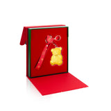 999 Gold Teddy Keychain