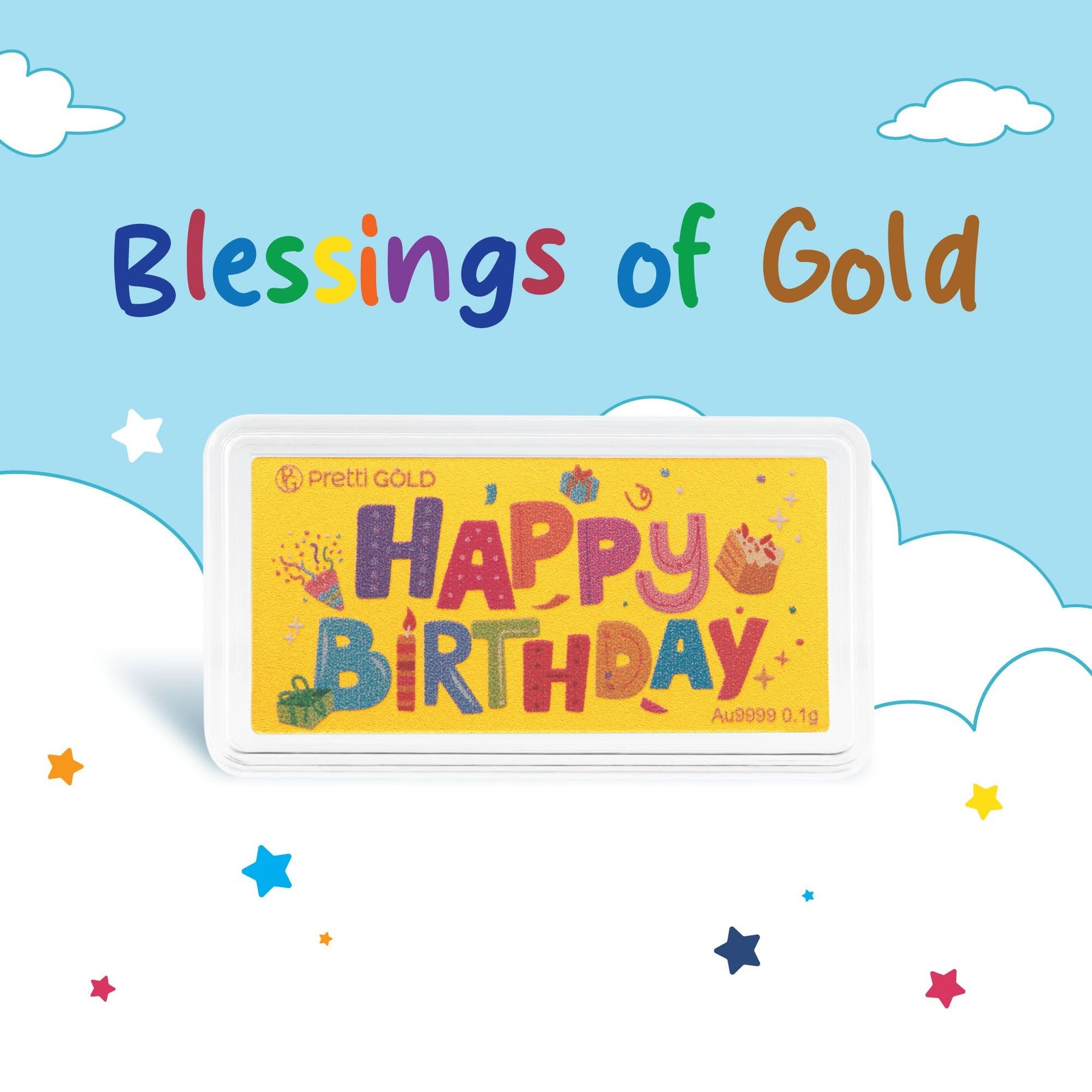 999 Mini Blessings Gold Bars