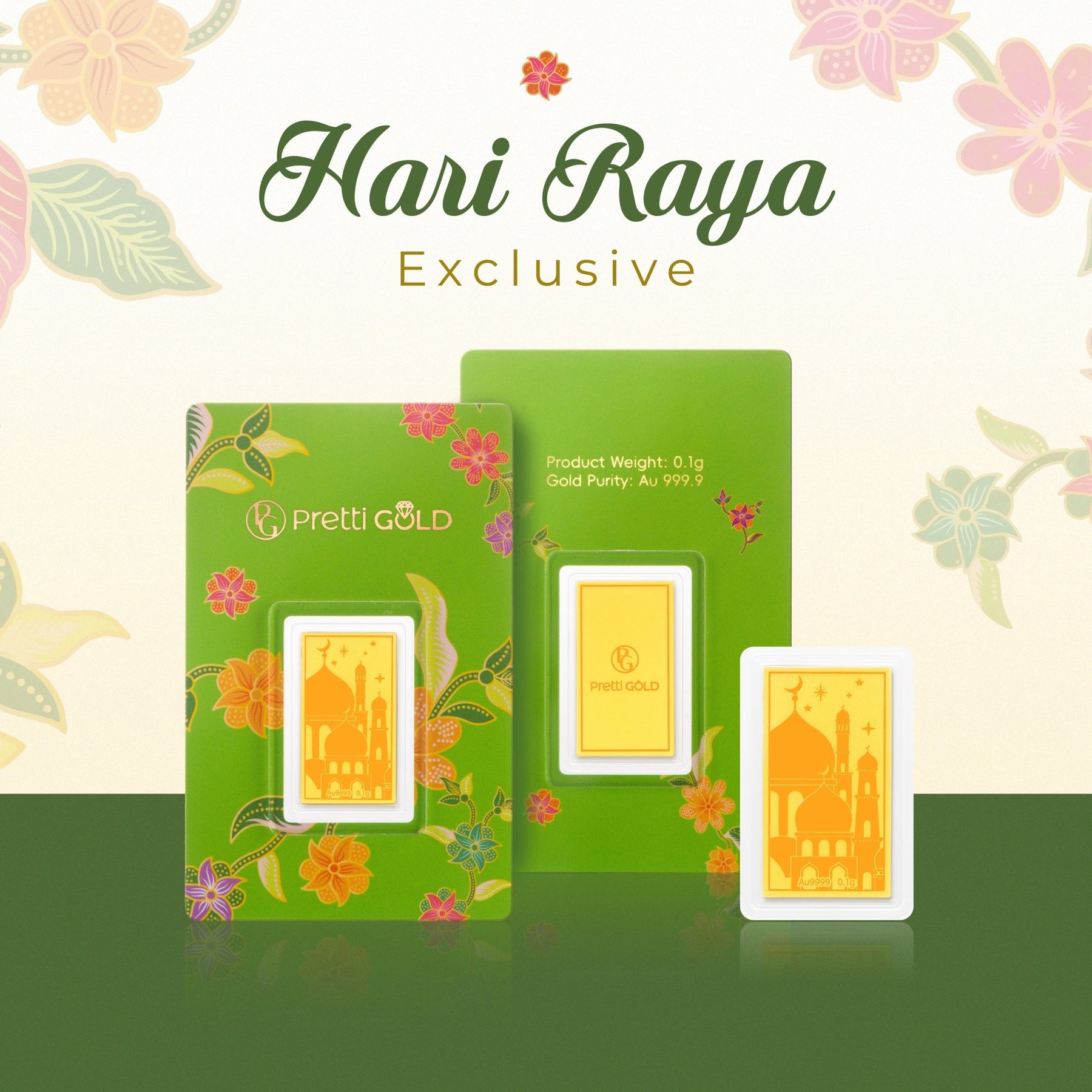 999.9 Hari Raya Exclusive Gold Bar