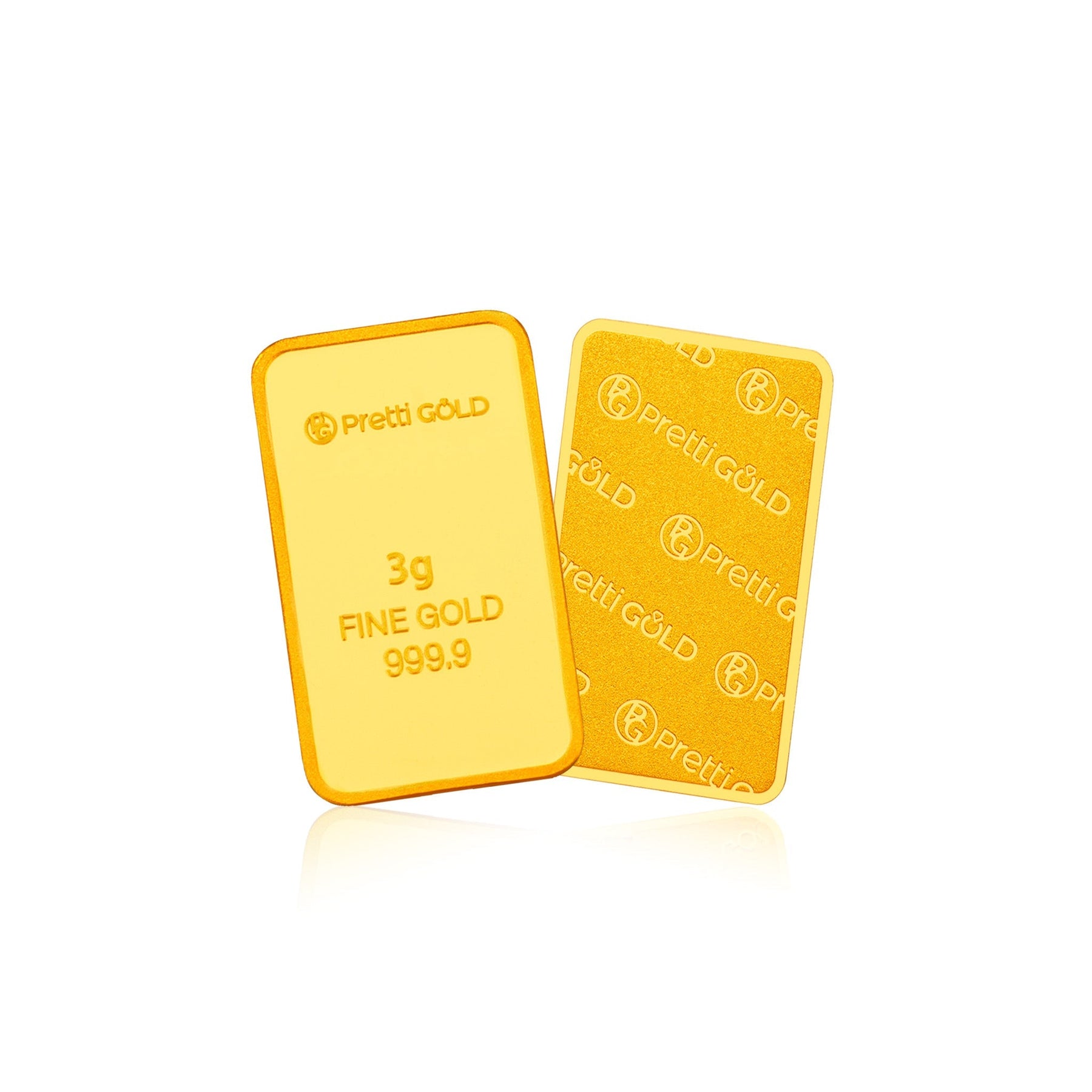 999.9 Pretti Gold Bar
