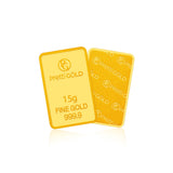 999.9 Pretti Gold Bar