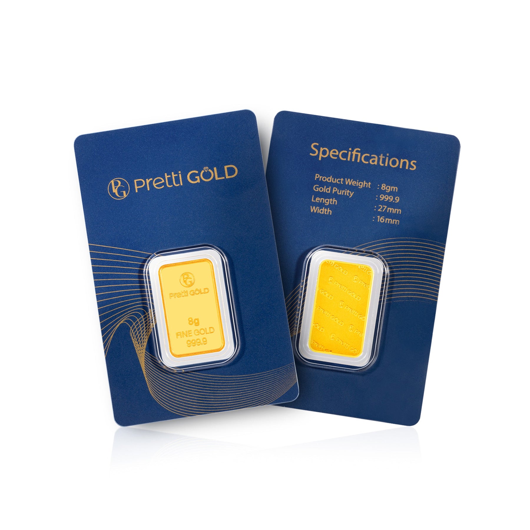 999.9 Pretti Gold Bar