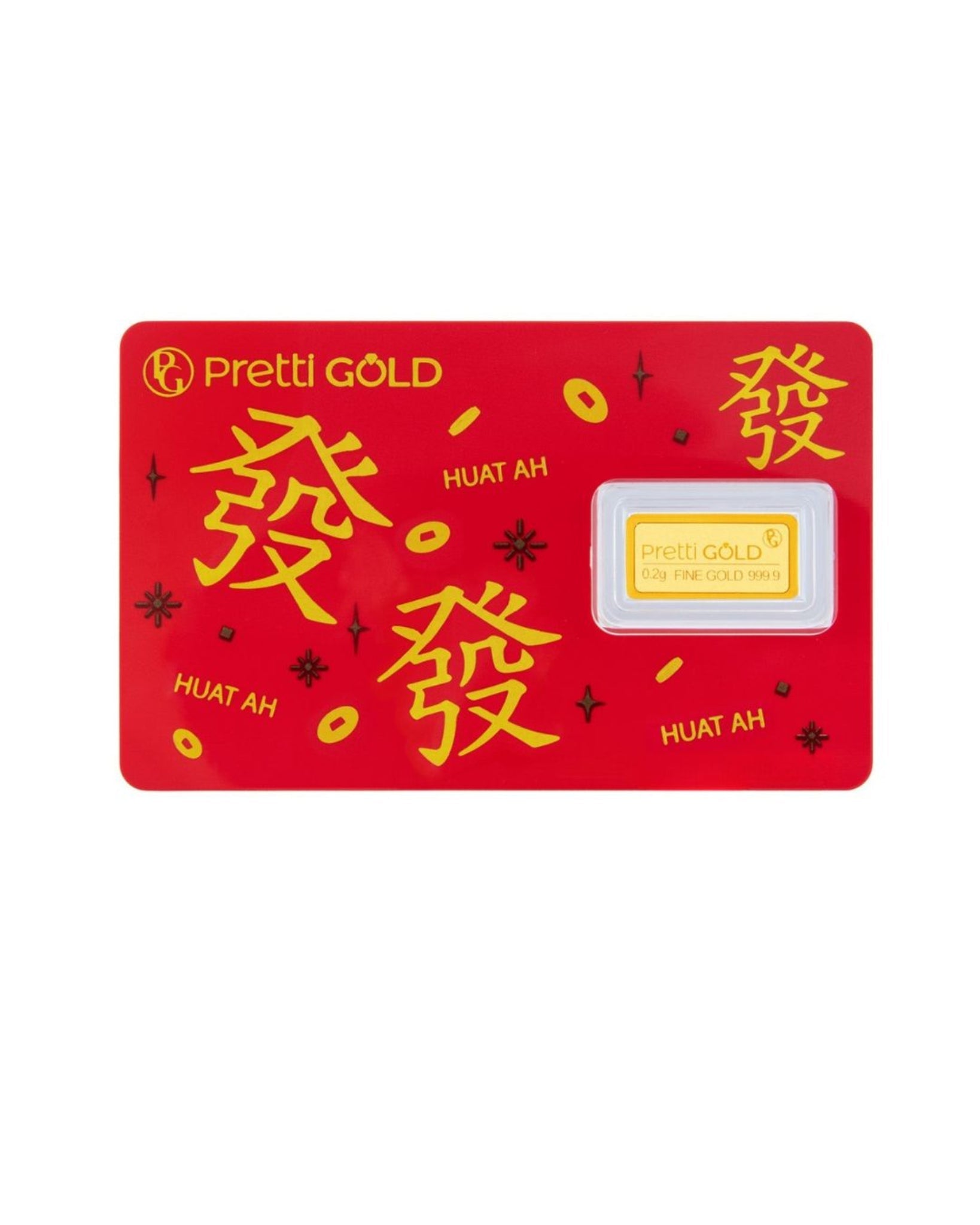 999.9 Pretti Gold 發 HUAT AH Bar