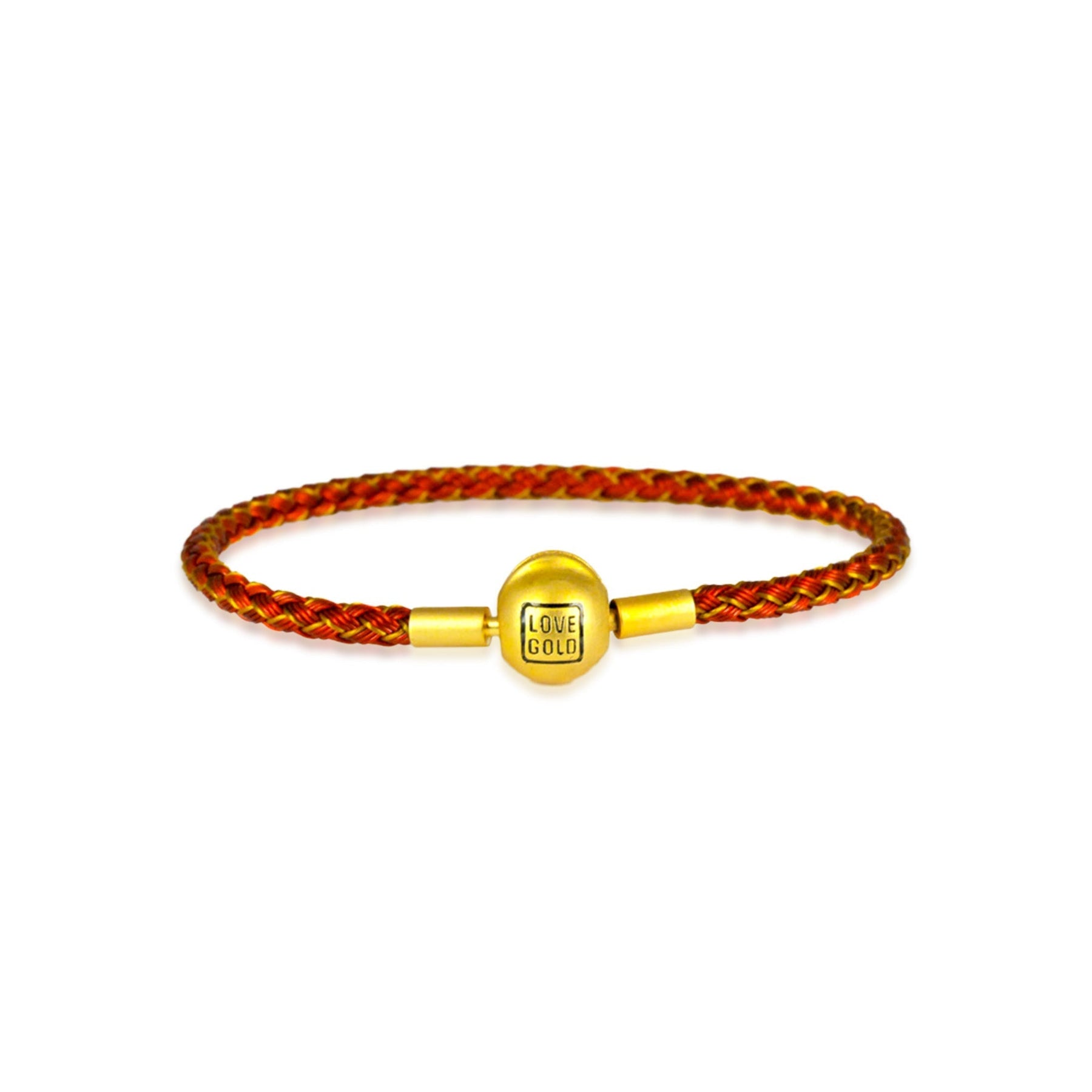 Coloured Stainless Steel Charm Bracelet