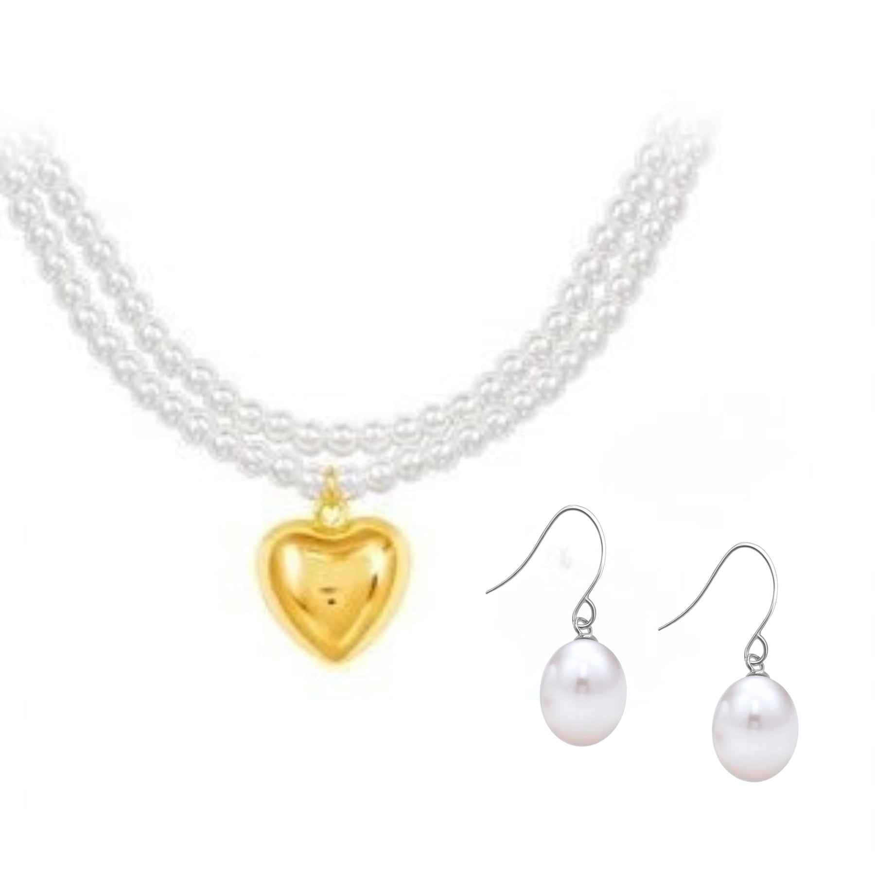 Elegant Pearl 2pc Gift Set