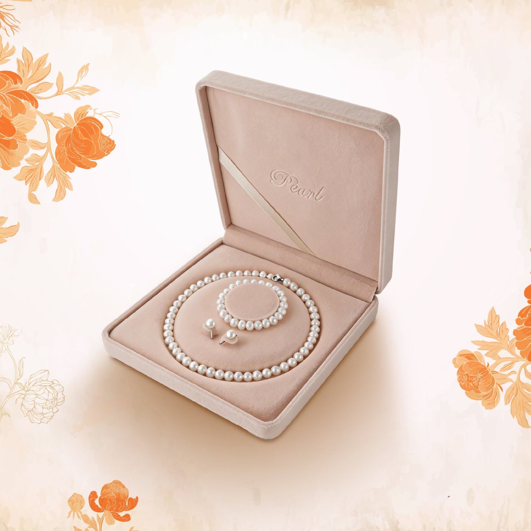 Freshwater Pearl Classic 3 Piece Gift Set