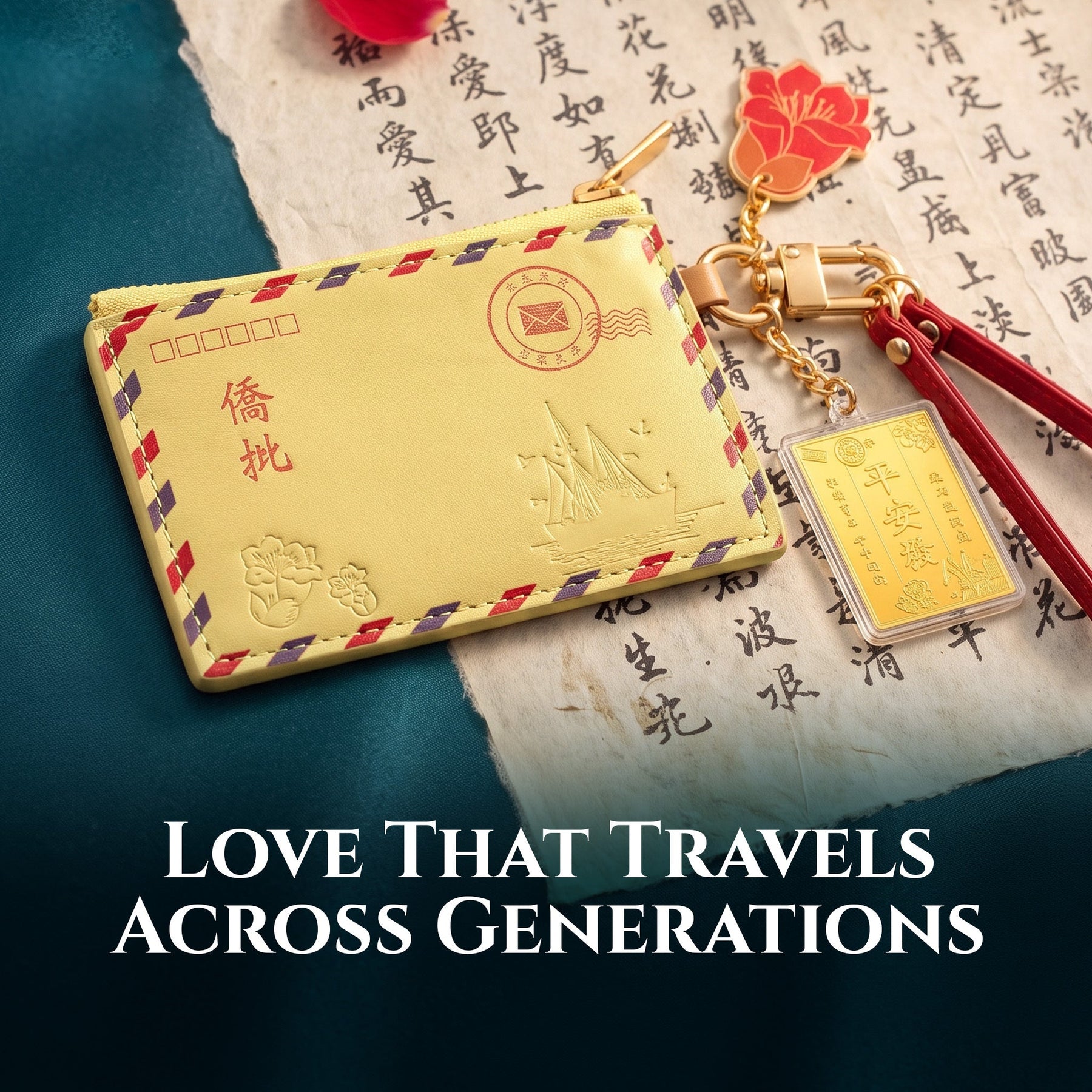 [PRE-ORDER] 999 Gold Precious Blessing Envelope Wristlet