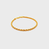 Video of 916 gold rope bracelet