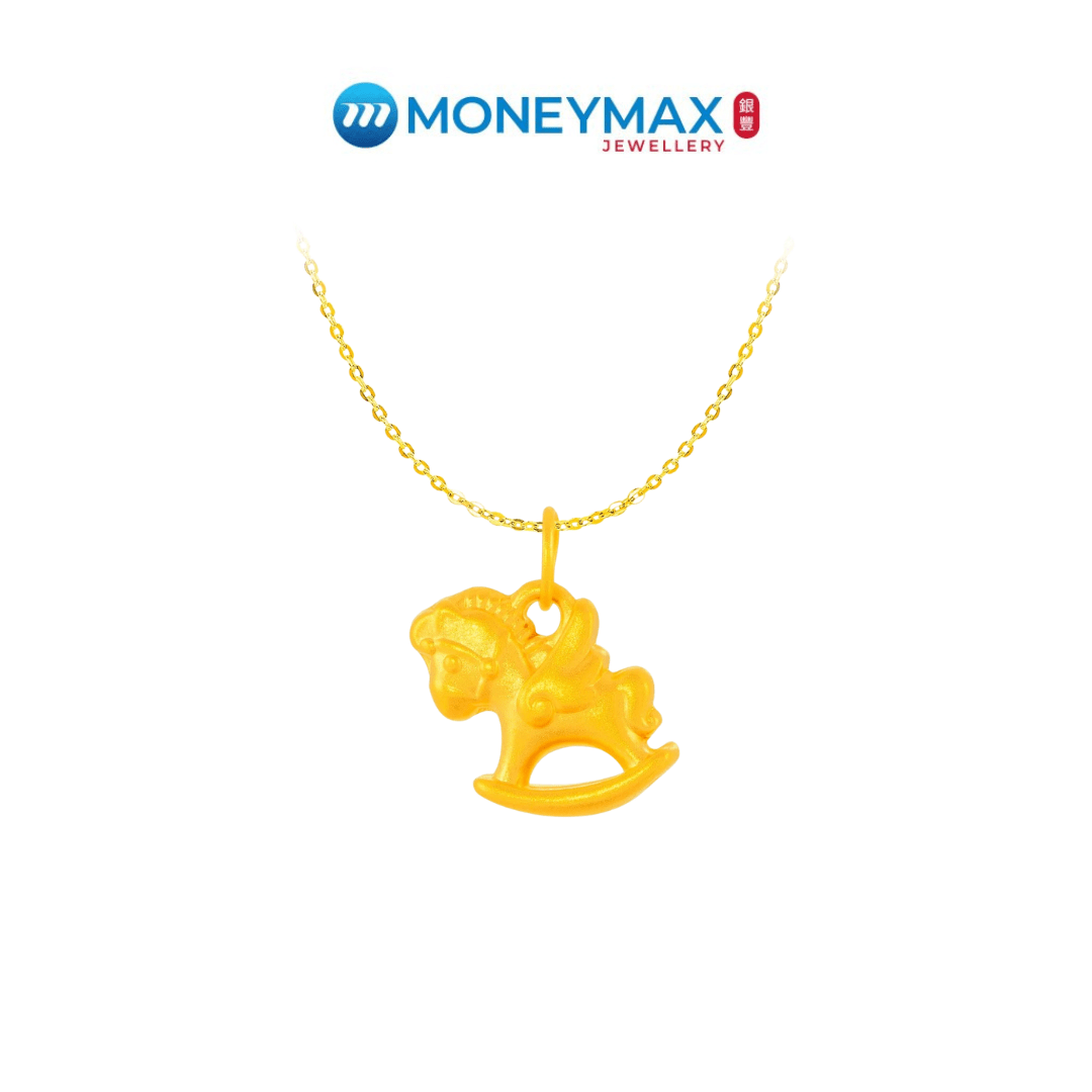[SAS Exclusive] 916/999 Gold Pendant Bundle | Free 925 Chain + Bracelet (For TikTok)