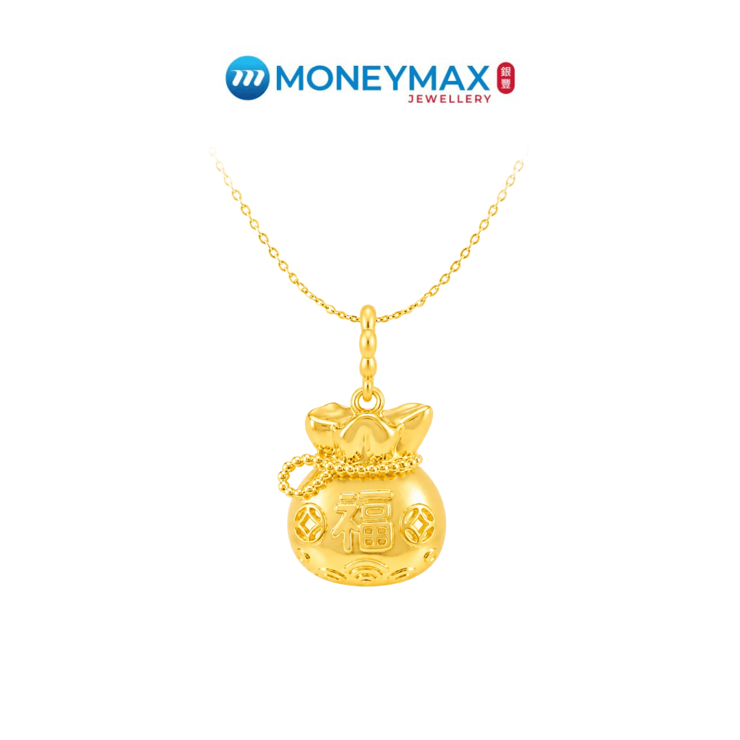 [SAS Exclusive] 916/999 Gold Pendant Bundle | Free 925 Chain + Bracelet (For TikTok)
