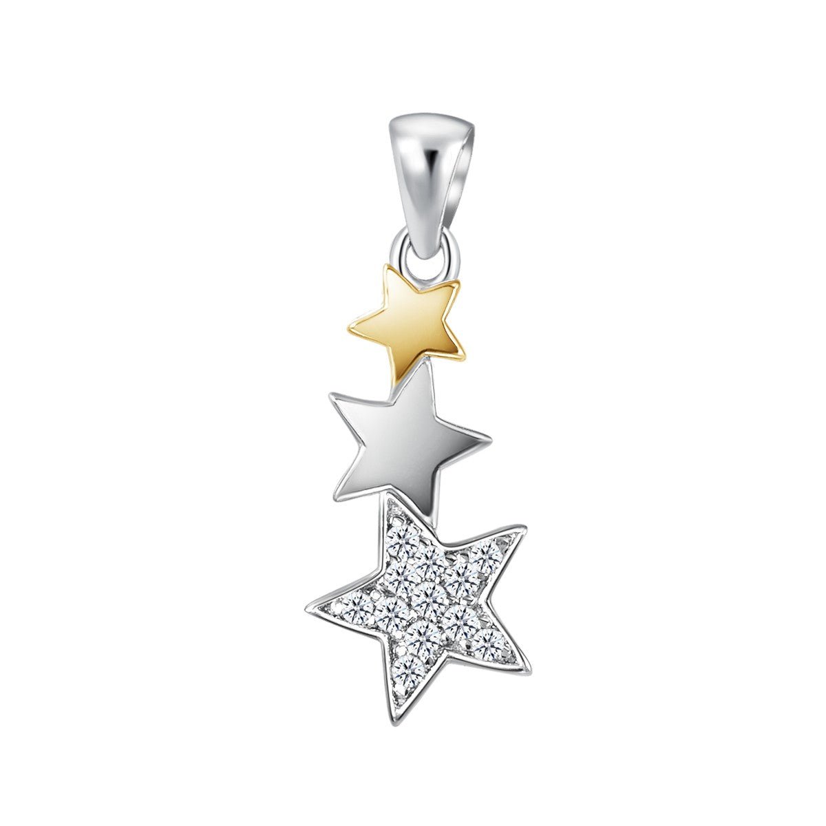 Triple Stars Pendant