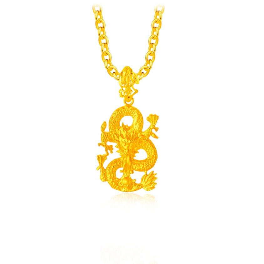 3D Dragon Pendant - MoneyMax Jewellery