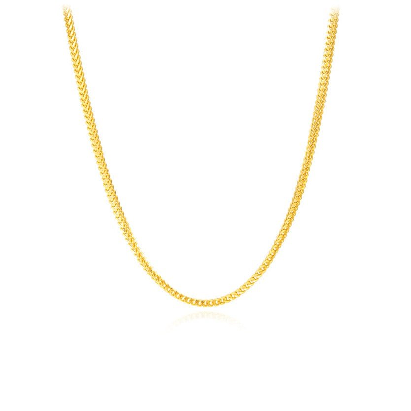 916 Gold 人字 Renzi Chain - MoneyMax Jewellery