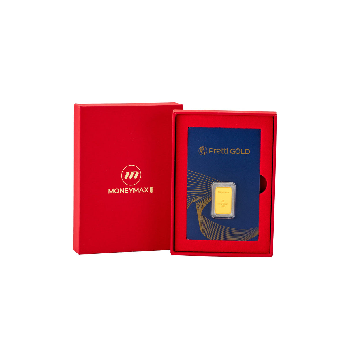 999.9 Pure Gold Pretti Gold Bar – MoneyMax Jewellery