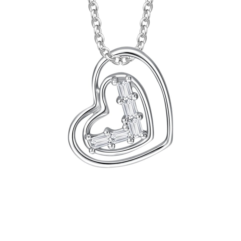 Across My Heart Diamond Pendant - MoneyMax Jewellery
