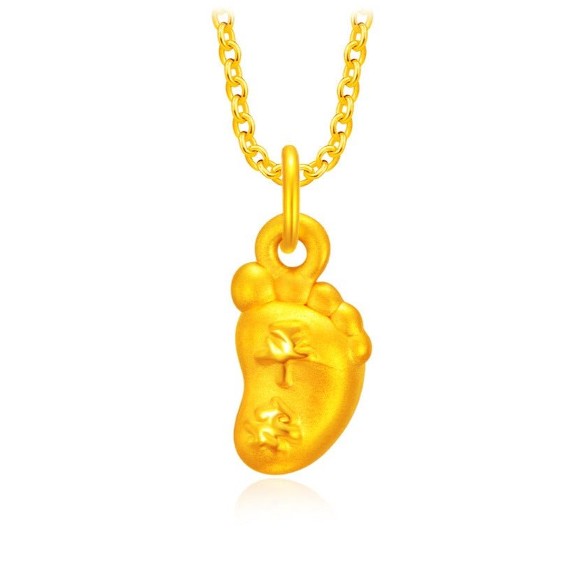 Baby Footprint Pendant - MoneyMax Jewellery
