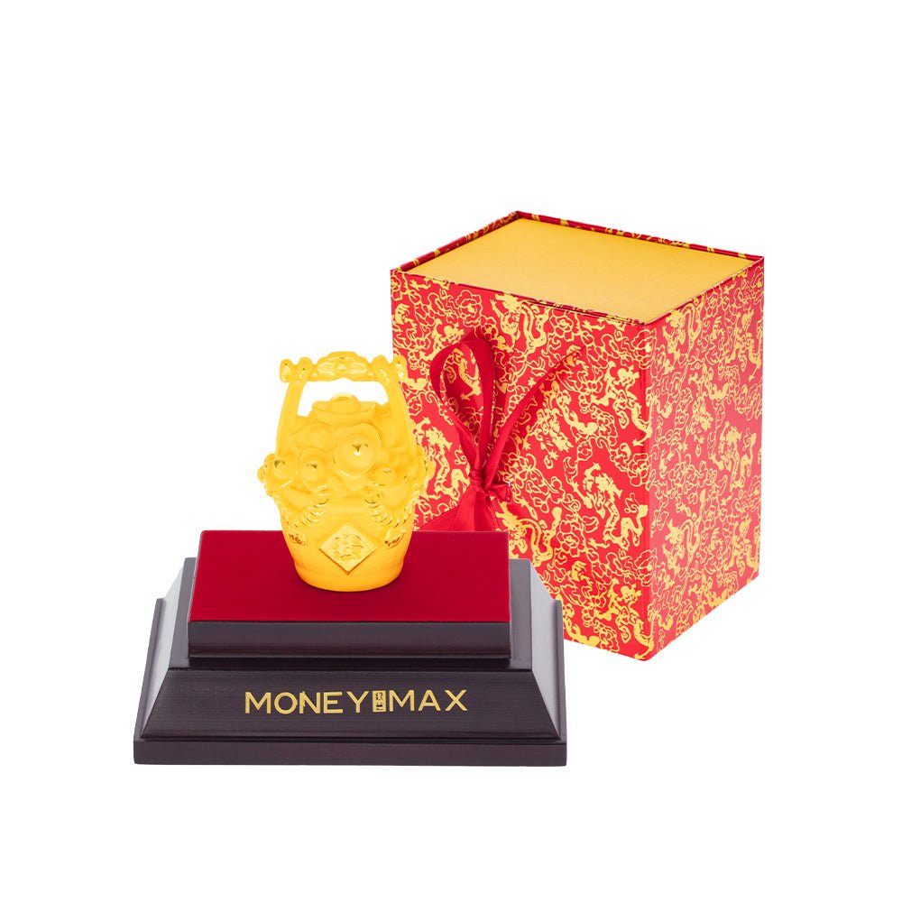 Bucket of Gold Figurine - MoneyMax Jewellery