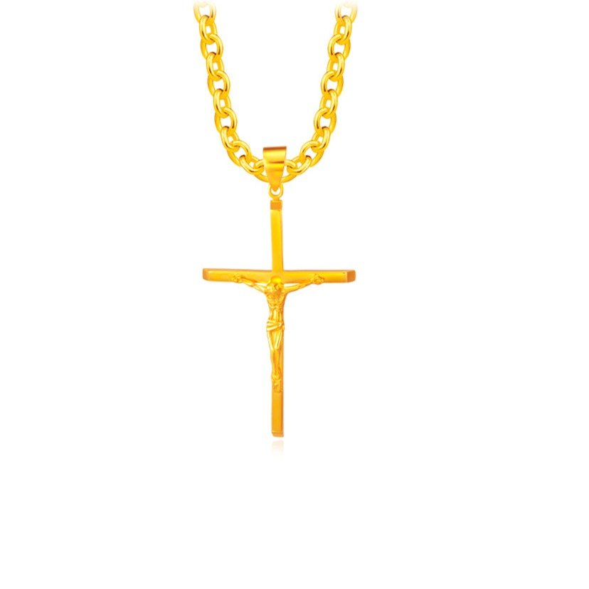 Crucifix Cross Pendant - MoneyMax Jewellery