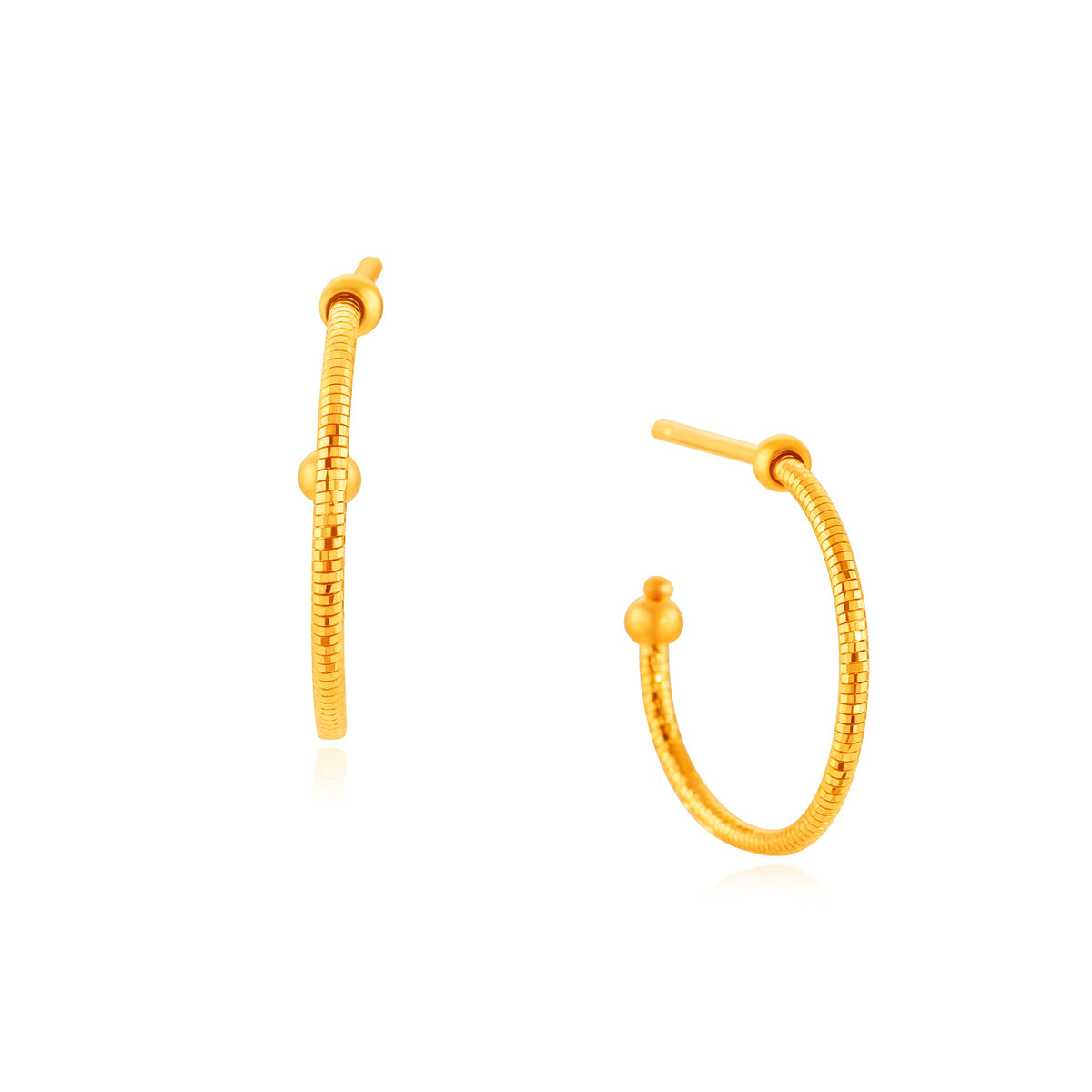 Illusion Hoop Earrings – MoneyMax Jewellery