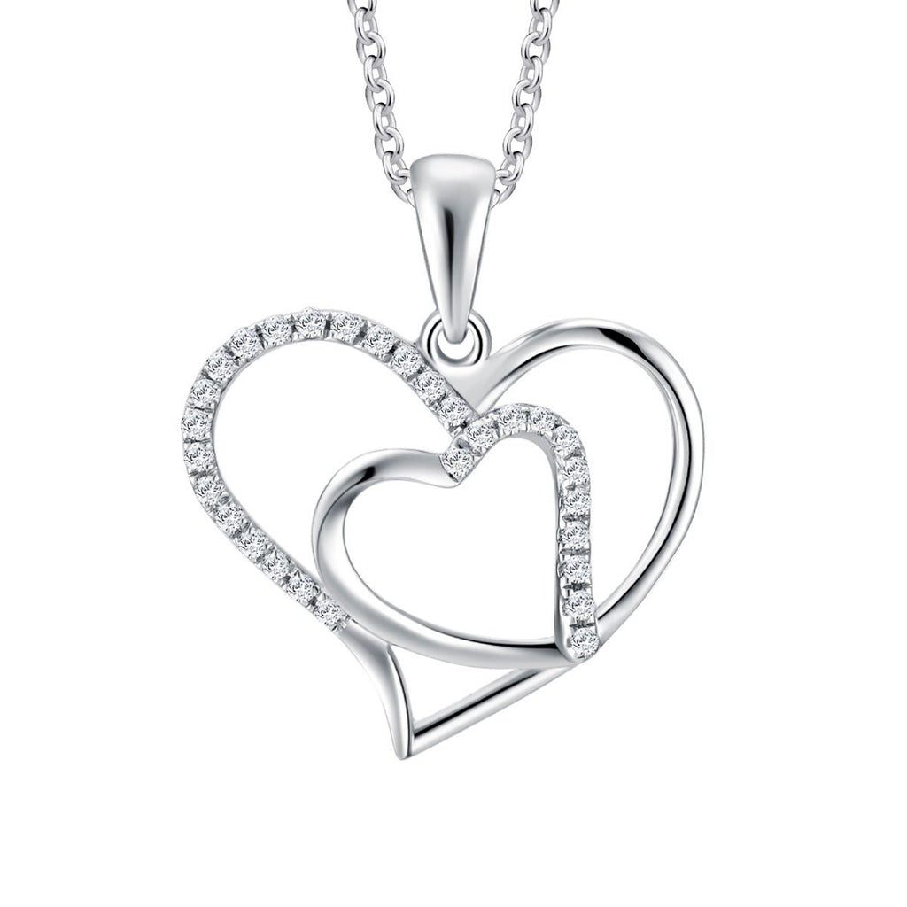 Loving Your Heart Diamond Pendant - MoneyMax Jewellery