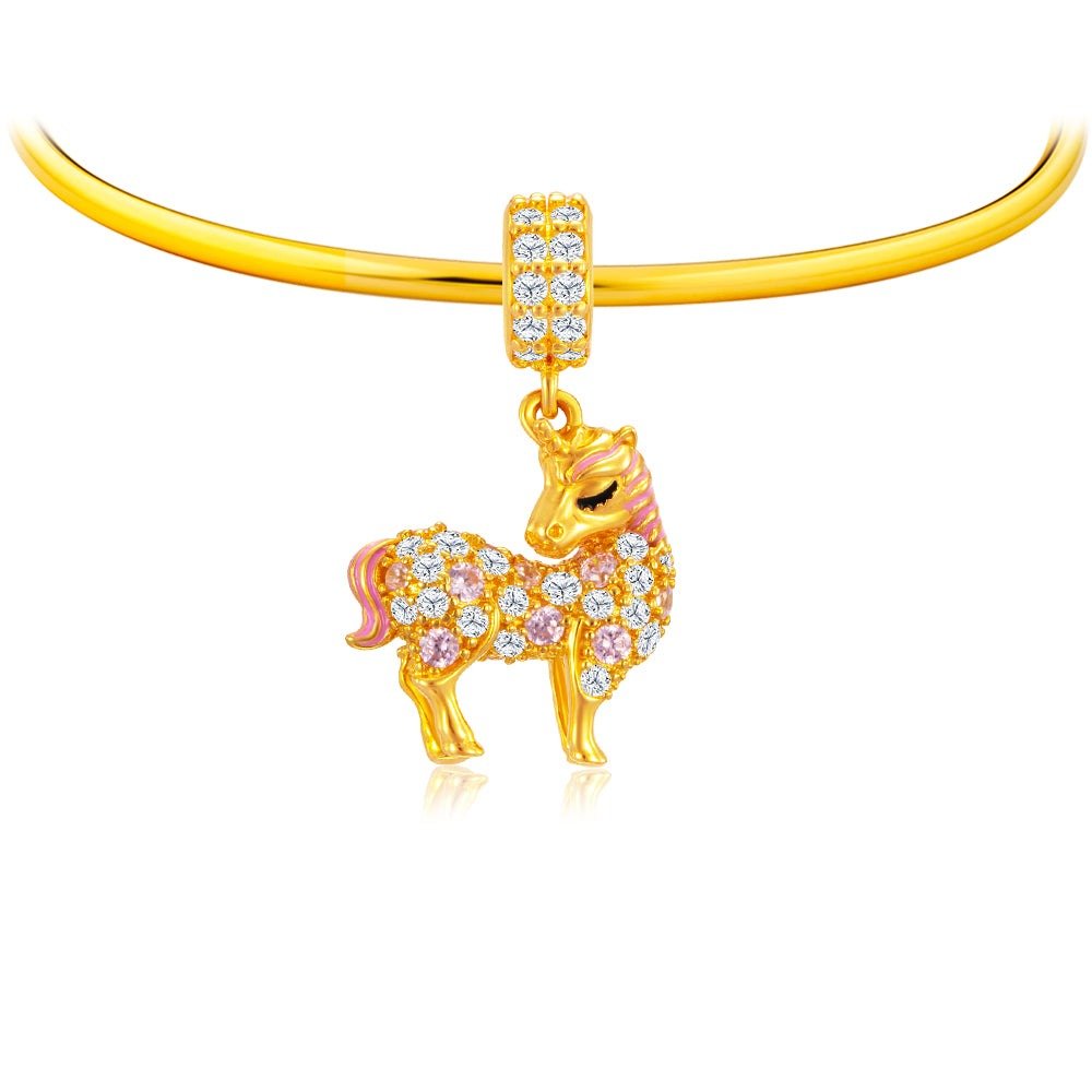 Princess Unicorn Charm - MoneyMax Jewellery
