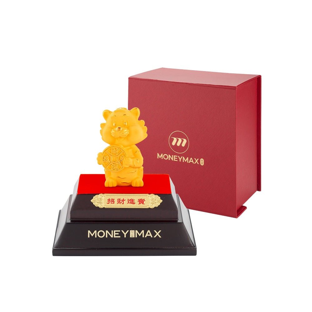 Prosperity Tiger Figurine - MoneyMax Jewellery