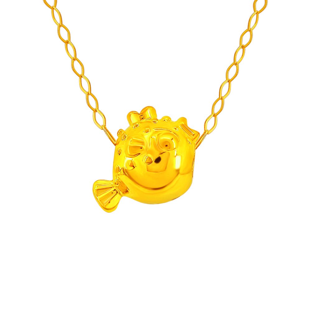 Puffer Fish Necklace - MoneyMax Jewellery