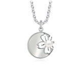 Sakura Freshwater Pearl with Mother-of-Pearl Pendant