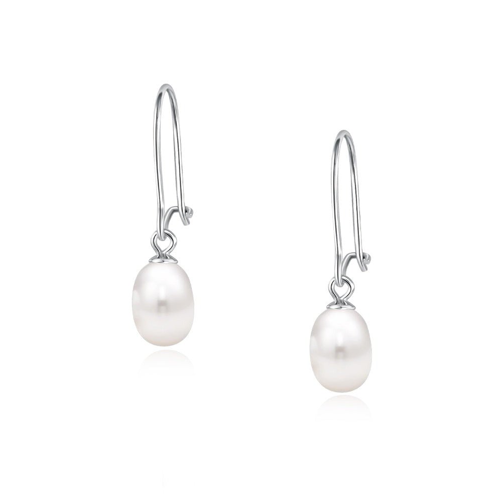 Simplicity Pearly Earrings - MoneyMax Jewellery