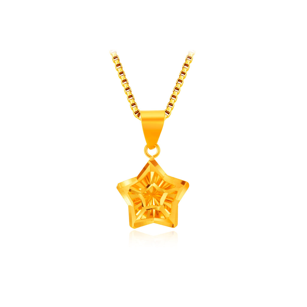 Sparkle Star Necklace - MoneyMax Jewellery