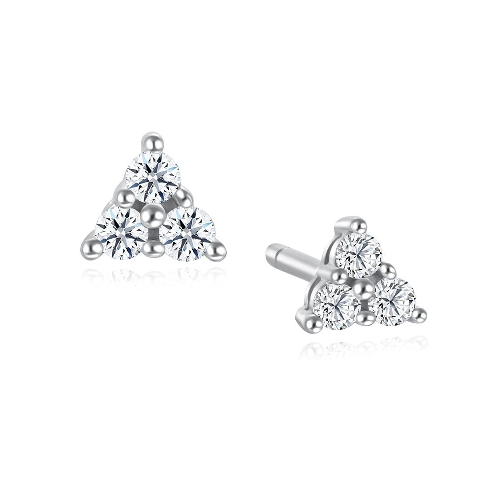 Trio Diamond Earrings - MoneyMax Jewellery